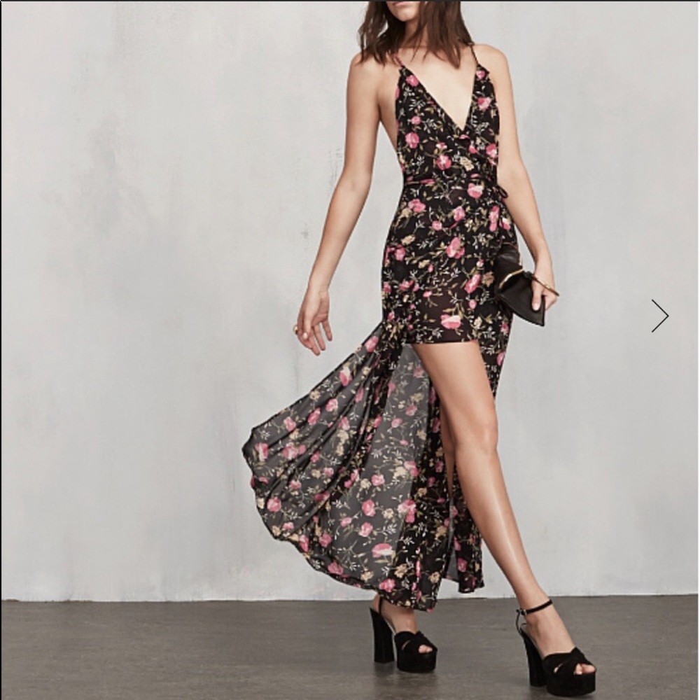 Reformation Hayworth Wrap dress✨ Worn once!